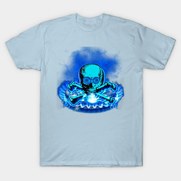 royal skull T-Shirt by blacklightning88